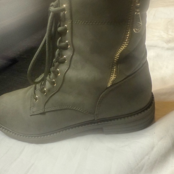 GBG Los Angeles Women's Olive Combat Boots 8.5‎ - Picture 16 of 16